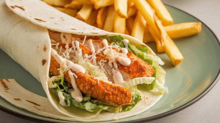 Best Chicken Caesar Wrap – Fresh Recipe in Just 12 Minutes