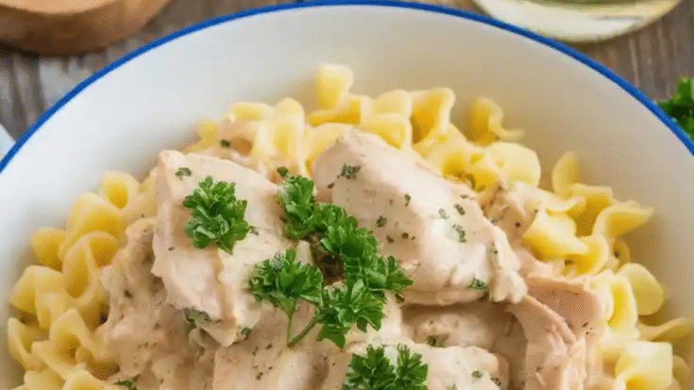 Easy Chicken Stroganoff, Quick in 30 Min