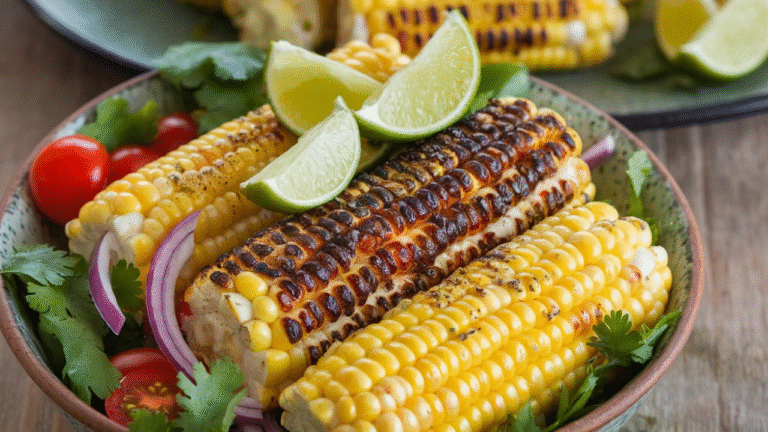 Grilled Corn Salad Recipe – Fresh, Smoky & Easy Summer Side in 25 Minutes