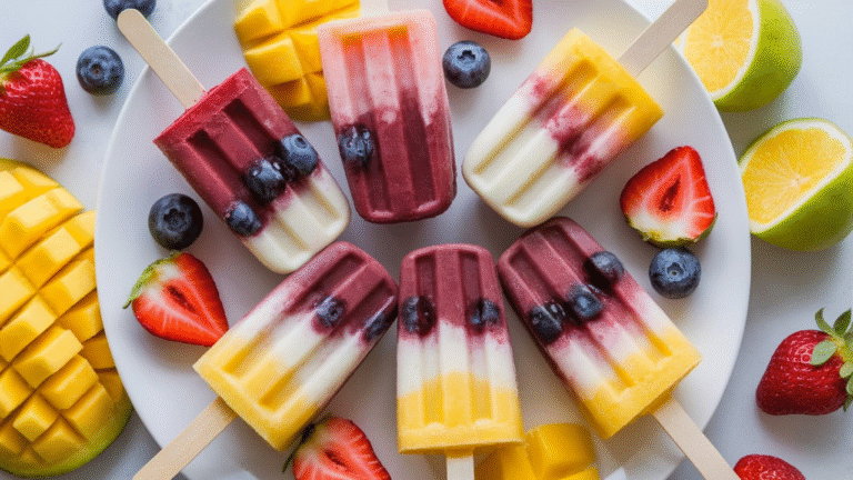 Homemade Fruit Popsicles – Healthy, Easy & Kid-Friendly Recipe