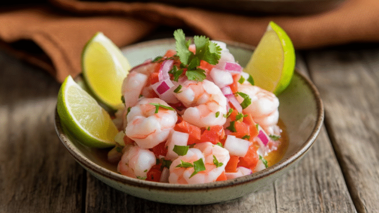 How to Make Shrimp Ceviche in 25 Minutes – Fresh, Zesty, and Irresistible
