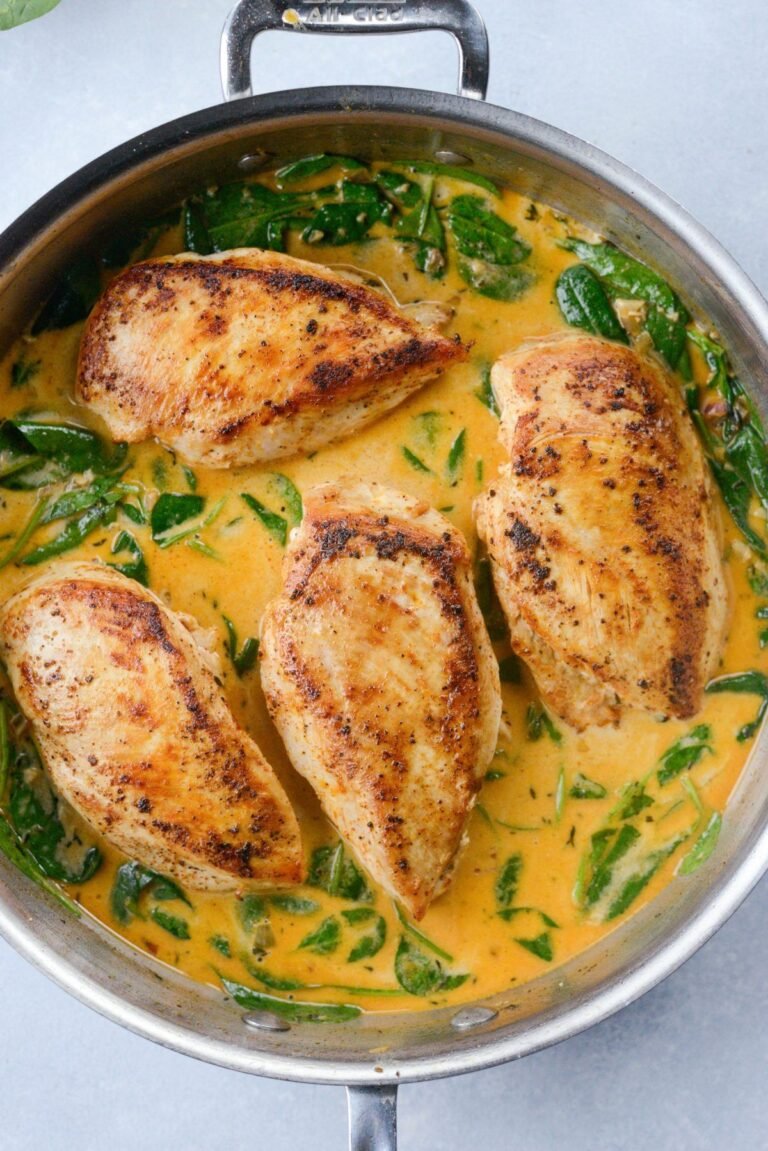 How to Make the Lemon Spinach Parmesan Chicken in 30 Minutes