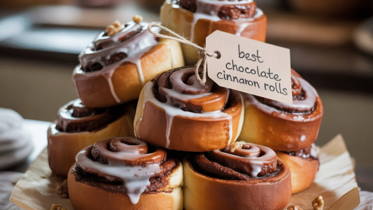 The Best Chocolate Cinnamon Rolls in 3 Hours
