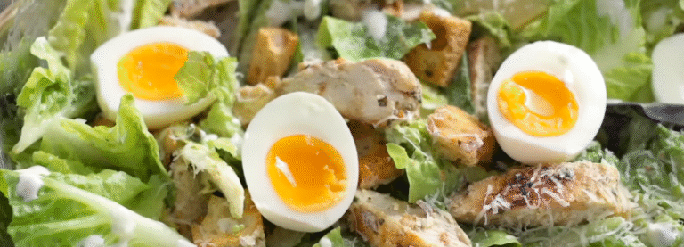 Healthy Chicken Caesar Salad Recipe