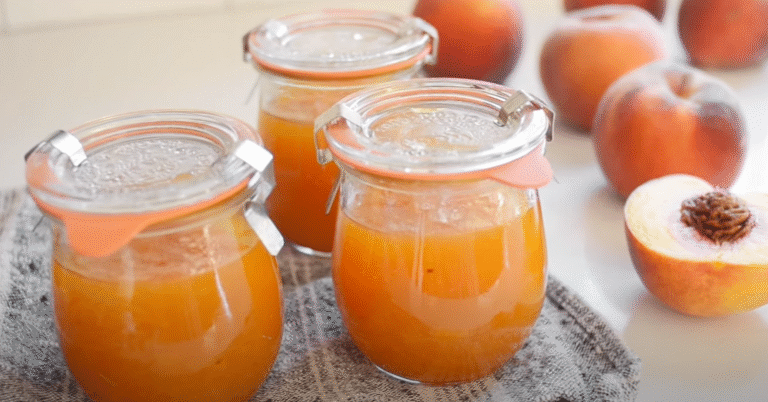 Homemade Perfect Peach Jam Recipe