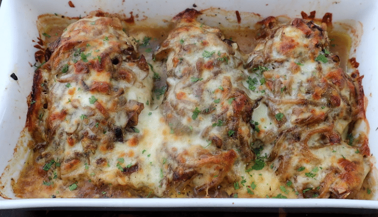 French Onion Chicken Casserole That Will Change Your Dinner Game