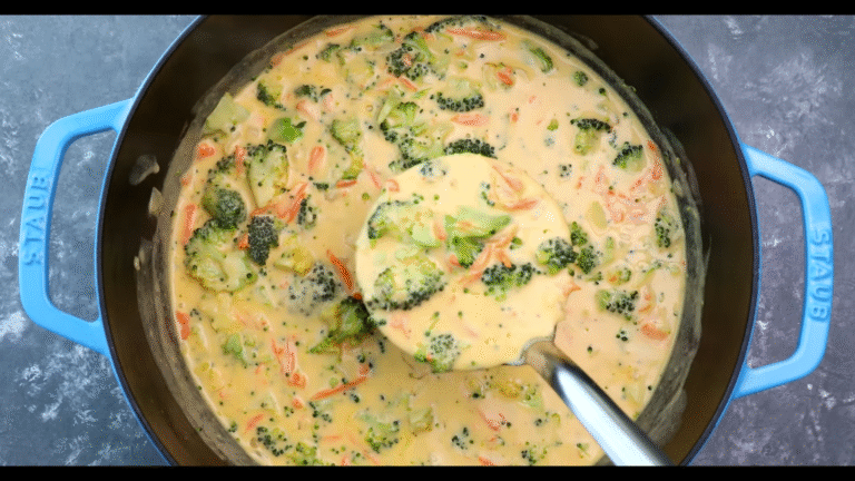 Creamy Broccoli Cheddar Soup That’ll Warm Your Heart (and Your Belly!)