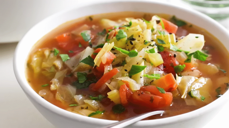 Cabbage Soup Recipe – A Warm, Comforting Bowl You’ll Fall in Love With