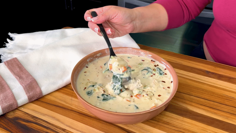 Creamy Chicken Gnocchi Soup (Better Than Olive Garden!)