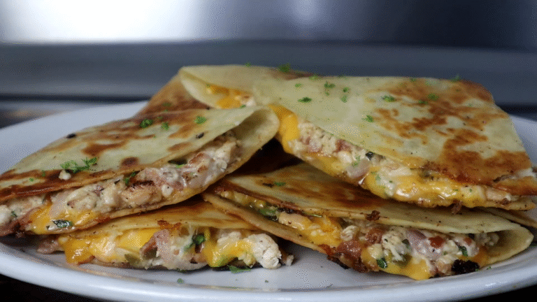 The Story Behind My Chicken Bacon Ranch Quesadilla