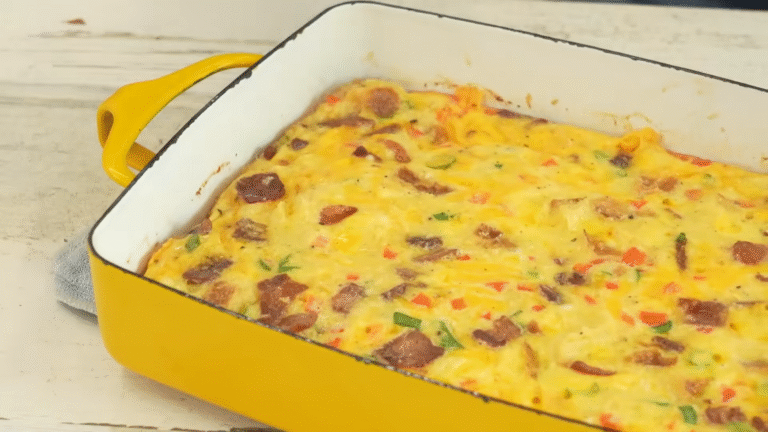 The Best Breakfast Casserole You’ll Ever Try – Easy, Cheesy, and Totally Addictive