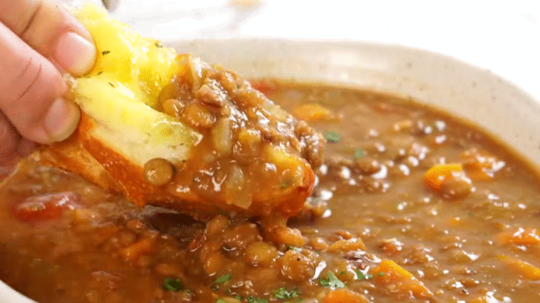 The Coziest Lentil Soup Ever – A Bowl That Feels Like a Warm Hug