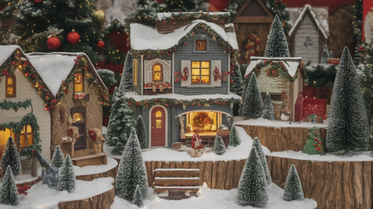 23 Magical Christmas Village Display Ideas You’ll Fall in Love With