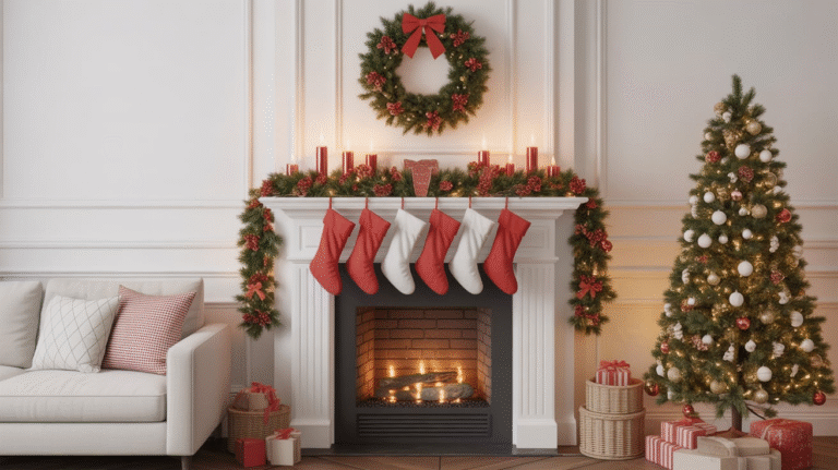23 Magical Christmas Mantle Decor Ideas That’ll Instantly Cozy Up Your Home