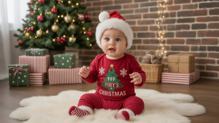 19 Adorable Baby’s First Christmas Photo Ideas You’ll Treasure Forever