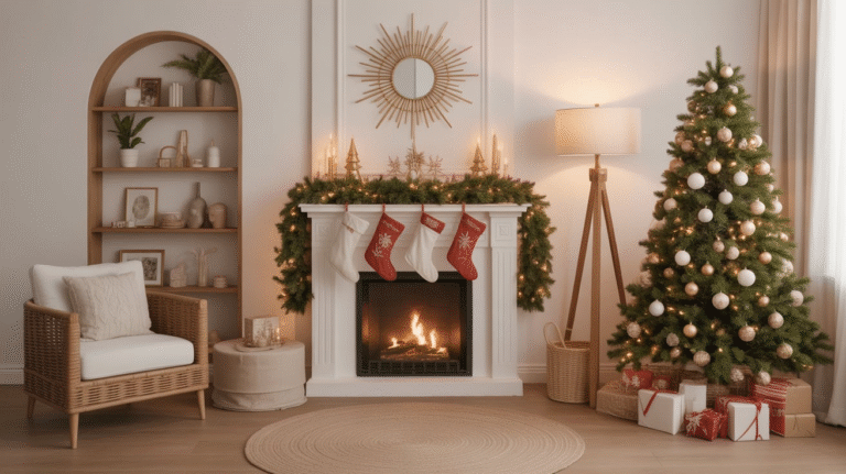 21 Boho Christmas Decor Ideas That’ll Make Your Holiday Feel Magical & Cozy